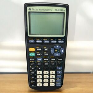 Texas Instruments TI-83 Plus Graphing Calculator –‎ Works Great, Painted Case